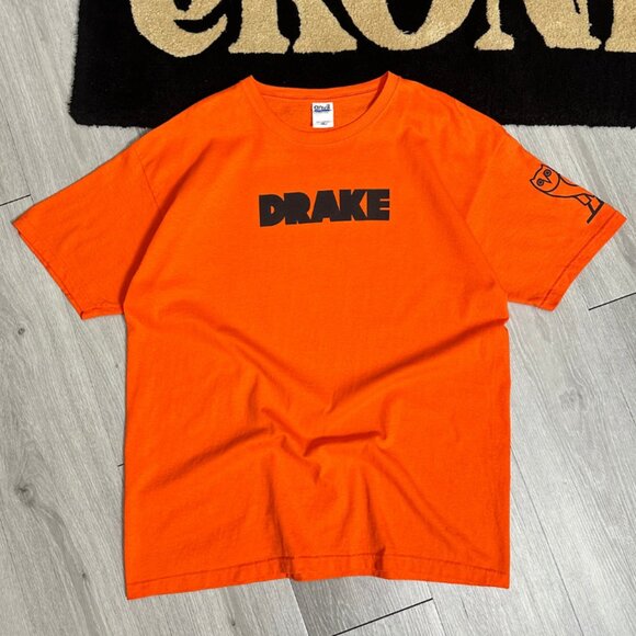 Drake OVO Video Would You Like A Tour Men's Orange T-Shirt - Size XL - Picture 1 of 10